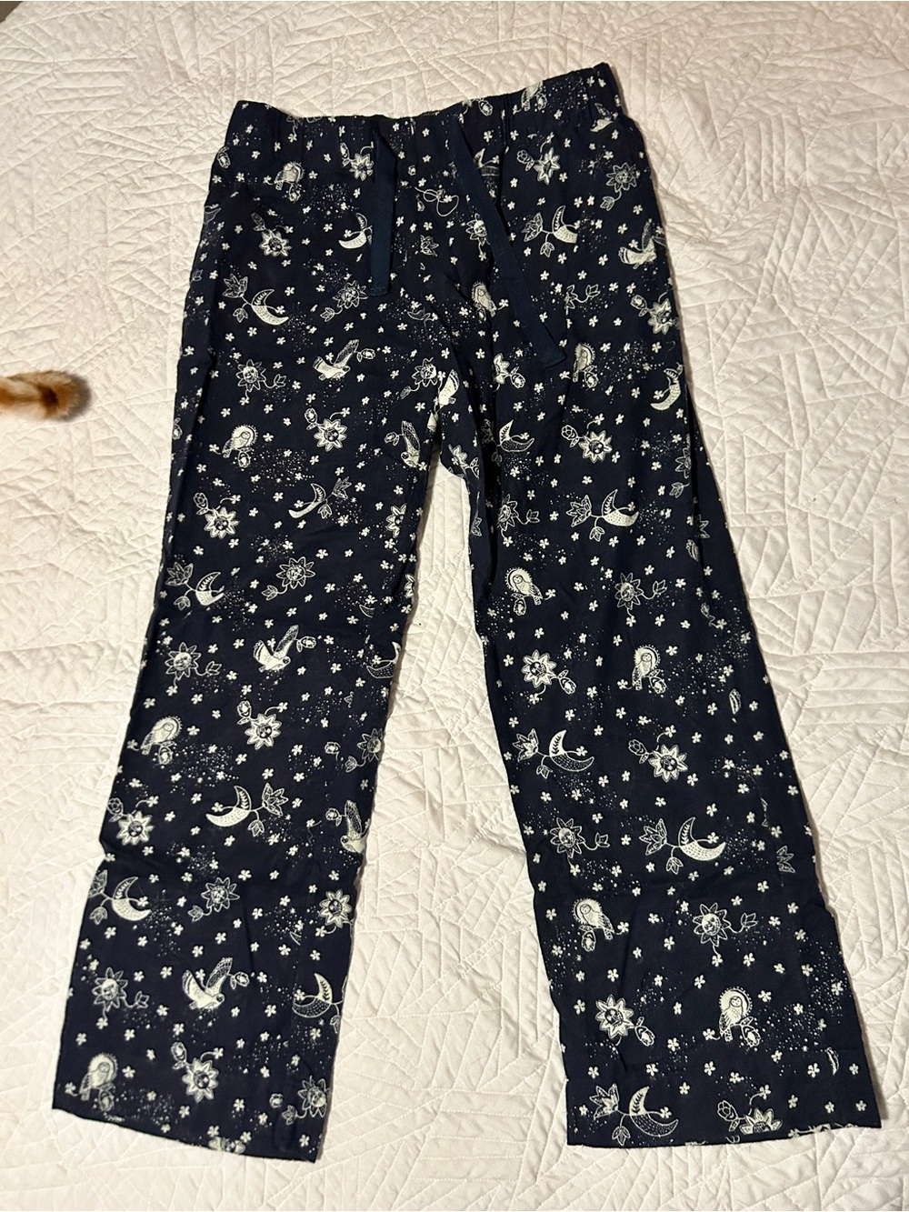 Vera Bradley Celestial Print Flannel PJ Pants